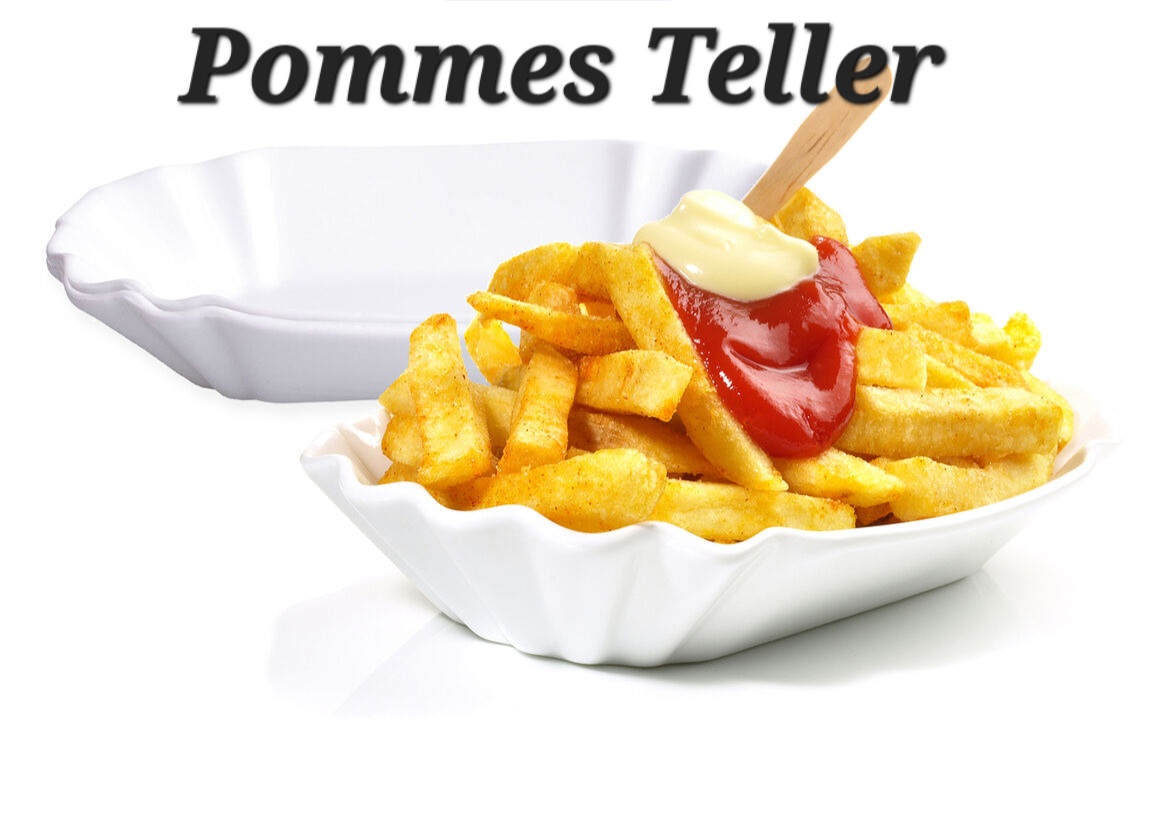 Pommes Teller 
